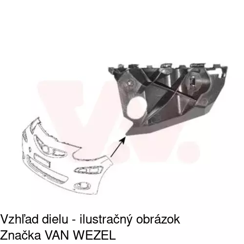 Montážna sada nárazníka POLCAR RXC60484