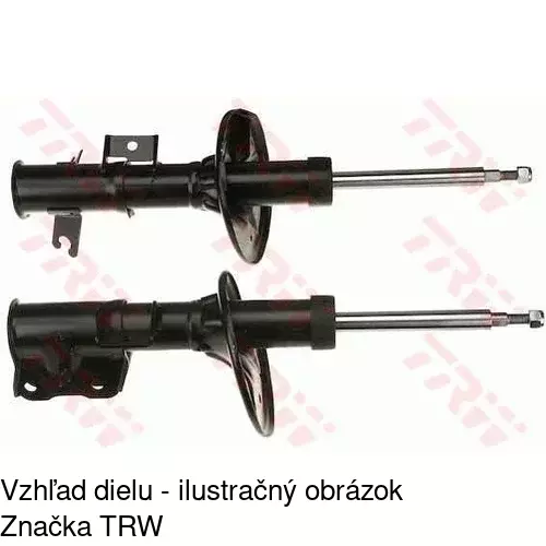 Plynový tlmič S010313G /POLCAR/ - obr. 1