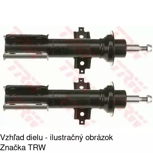 Plynový tlmič S010620G /POLCAR/ - obr. 1