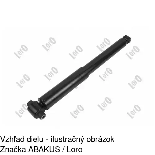 Plynový tlmič S011608G /POLCAR/ - obr. 2