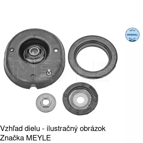 Uchytenie tlmiča S020064 /POLCAR/ - obr. 2