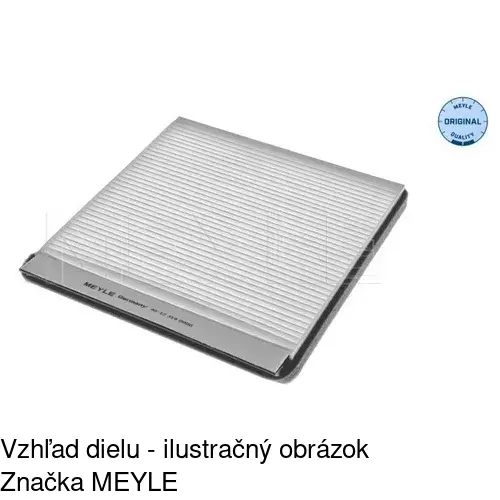 Kabínový filter s uhlíkom S11-1028 /POLCAR/ - obr. 2