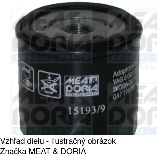 Olejový filter POLCAR S11-3016