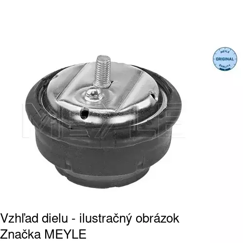 Silentblok motora S2220012 /POLCAR/ - obr. 1
