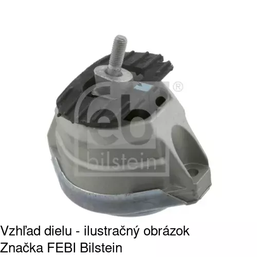 Silentblok motora POLCAR S2220030