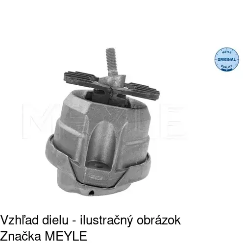 Silentblok motora S2220030 /POLCAR/ - obr. 1