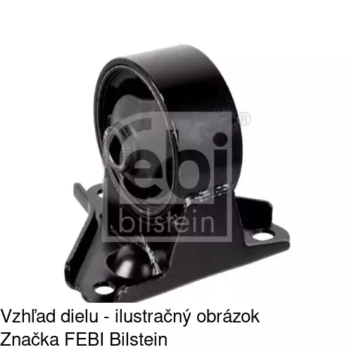 Silentblok motora POLCAR S2240062