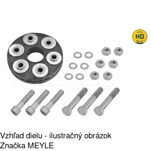 Silentblok S2250901 /POLCAR/ - obr. 1