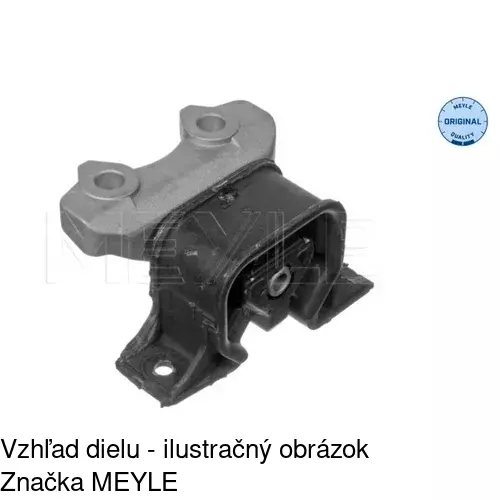 Silentblok motora S2255061 /POLCAR/ - obr. 1