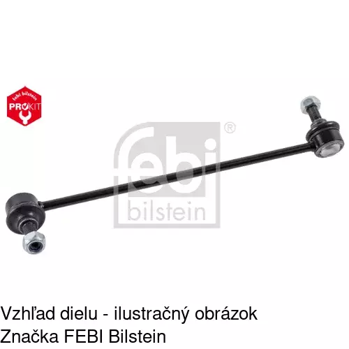 Tyčka stabilizátora S6041021 /POLCAR/ - obr. 2