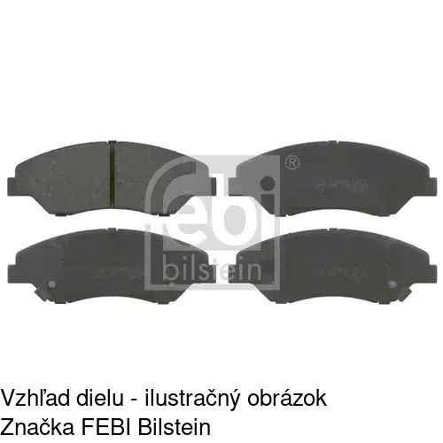 Brzdové dosky POLCAR S70-0529