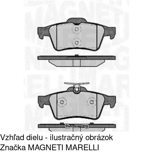 Brzdové dosky S70-1093 /POLCAR/ - obr. 5