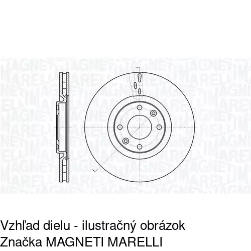 Brzdové dosky S70-1404 /POLCAR/ - obr. 4
