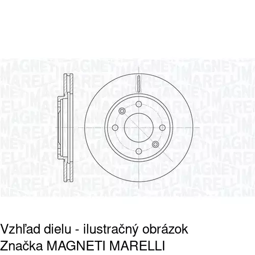 Brzdový kotúč S71-0030 /POLCAR/ - obr. 5