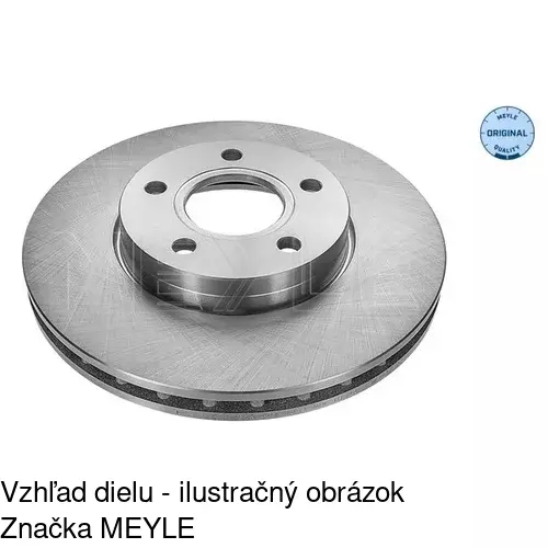Brzdový kotúč S71-0124 /POLCAR/ - obr. 4