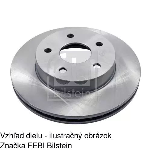 Brzdový kotúč S71-0204 /POLCAR/ - obr. 2