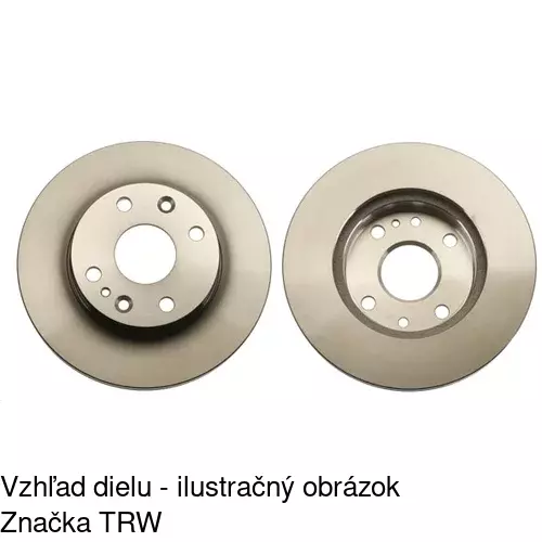 Brzdový kotúč S71-0215 /POLCAR/ - obr. 3