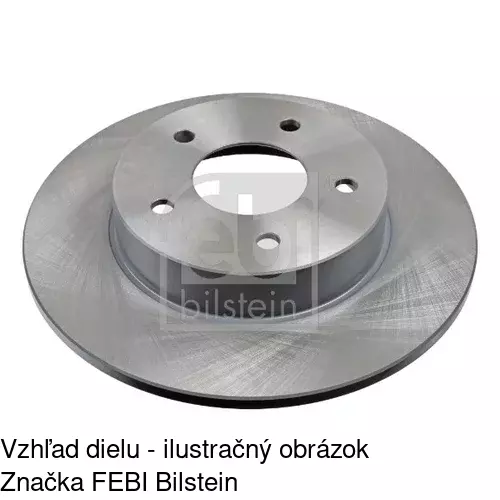 Brzdový kotúč POLCAR S71-1285