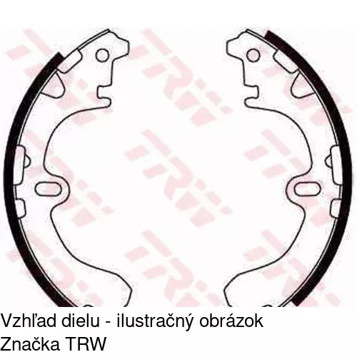 Brzdové čeľuste S72-1020 /POLCAR/ - obr. 4