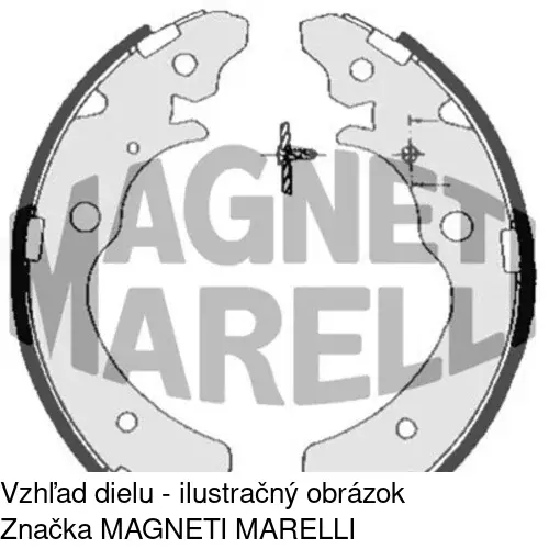 Brzdové čeľuste POLCAR S72-1049