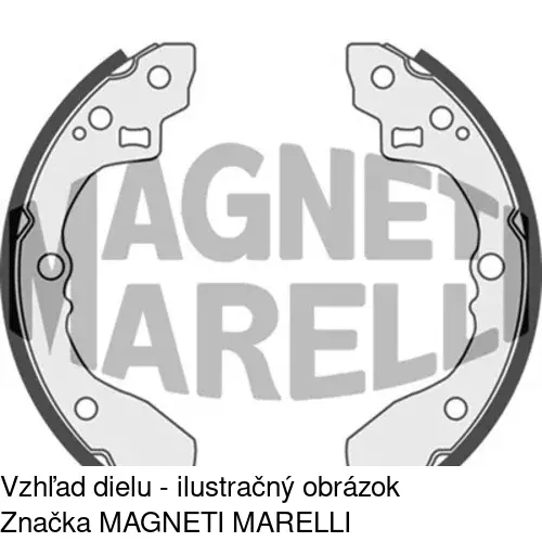 Brzdové čeľuste POLCAR S72-1060