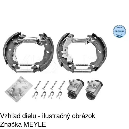 Brzdové čeľuste S72-1086 /POLCAR/ - obr. 4