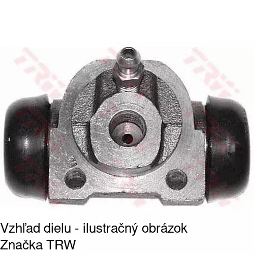 Brzdový valček S74-0015 /POLCAR/ - obr. 3