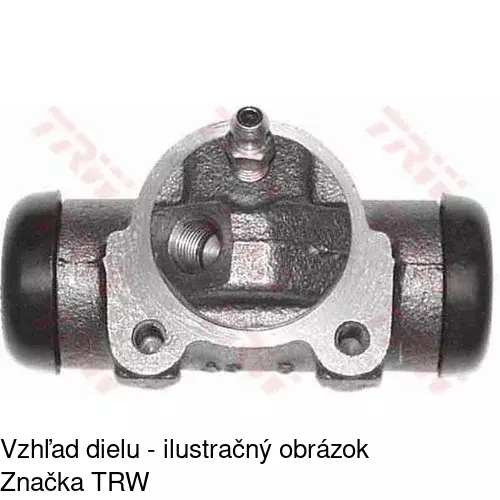 Brzdový valček S74-0016 /POLCAR/ - obr. 5