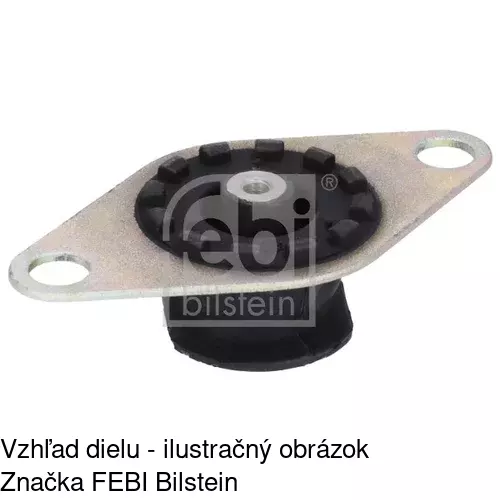 Silentblok motora POLCAR SC-91