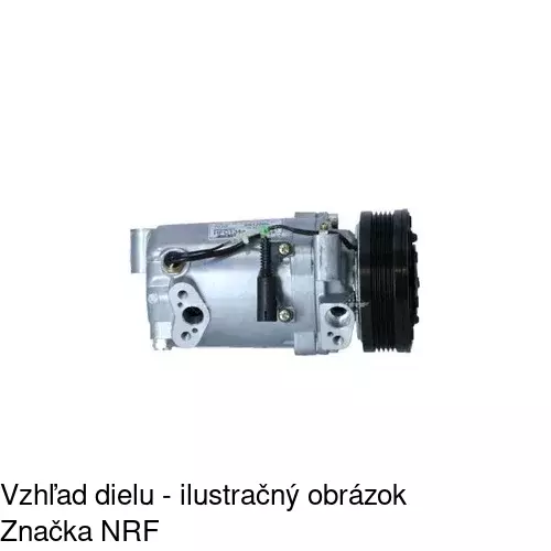 Spojková lamela kompresora klimatizácie TKK005 /POLCAR/ - obr. 1