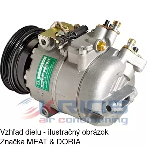 Kompresor AC POLCAR TSP0155370