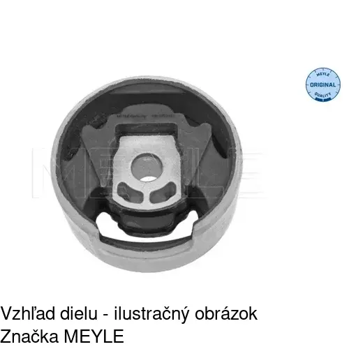 Silentblok motora VW-EM012 /POLCAR/ - obr. 2