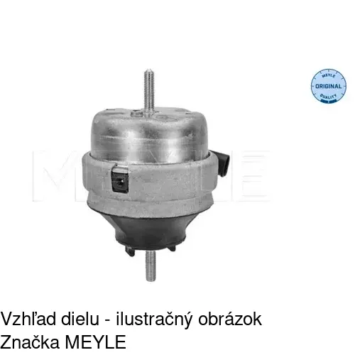 Silentblok motora VW-EM038 /POLCAR/ - obr. 1