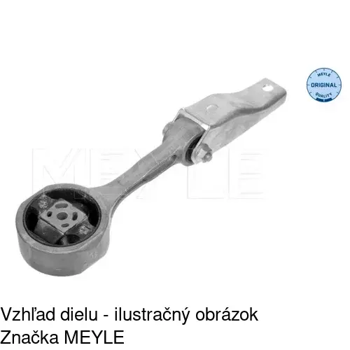 Silentblok motora VW-EM057 /POLCAR/ - obr. 1