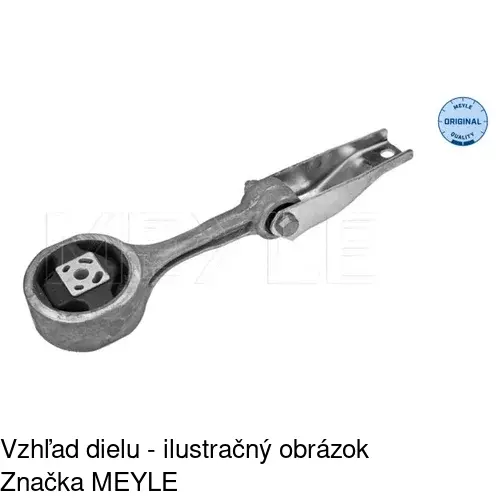 Silentblok motora VW-EM057 /POLCAR/ - obr. 2