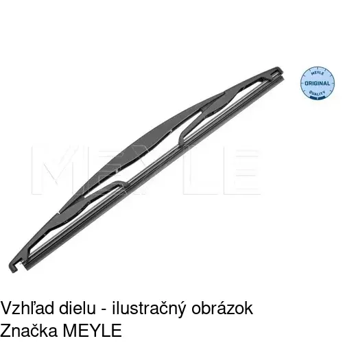 Lišta stierača silencio POLCAR W1VM54V