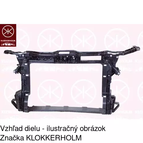 Predné čelo 1300041QT /POLCAR/