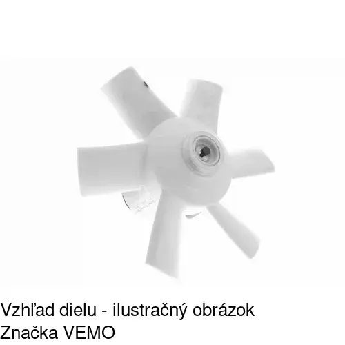 Ventilátor bez krytu / podpery 130723U2 /POLCAR/ - obr. 2