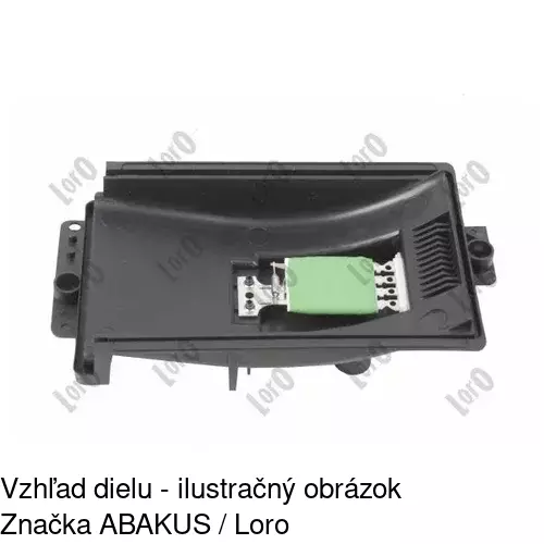 Ovládače klimatizácie 1323KST-1 /POLCAR/ - obr. 4