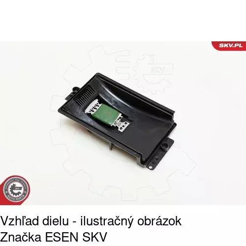 Ovládače klimatizácie 1323KST-1 /POLCAR/ - obr. 5