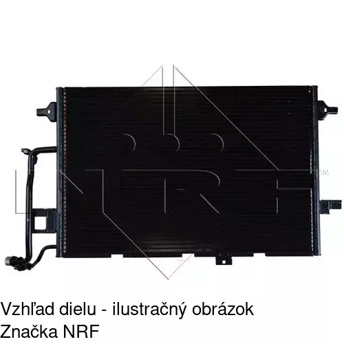Chladiče klimatizácie 1326K8C4S /POLCAR/ - obr. 1