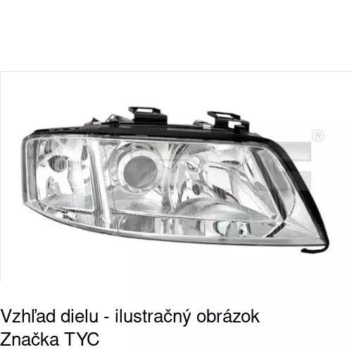 Hlavný reflektor 1327102E /POLCAR/ - obr. 1