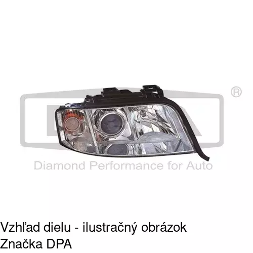 Hlavný reflektor 1327108E /POLCAR/ - obr. 2