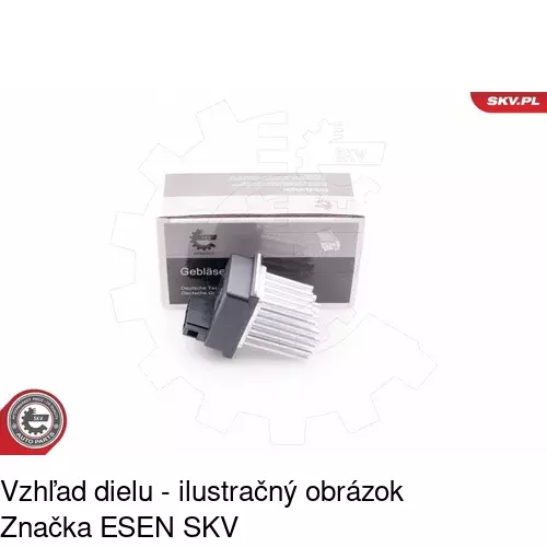 Ovládače klimatizácie 1327KST-1 /POLCAR/ - obr. 4