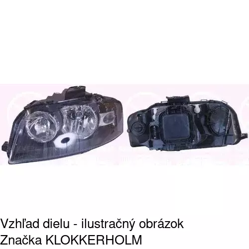 Hlavný reflektor 1331094E /POLCAR/ - obr. 1