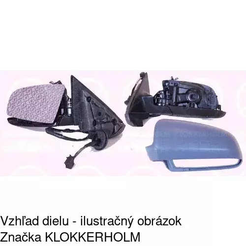 Vonkajšie zrkadlo 1331514M /POLCAR/ - obr. 1