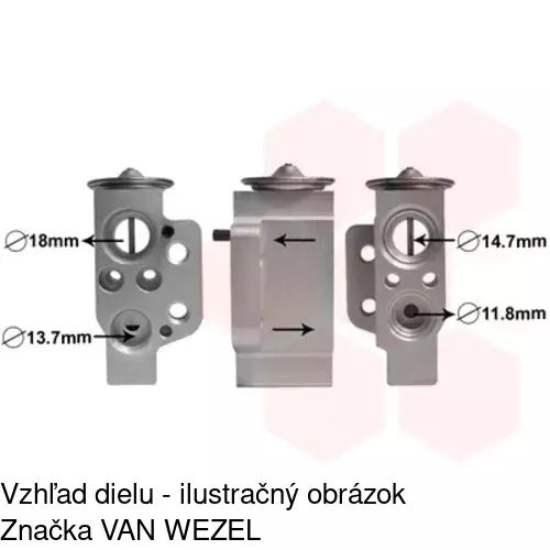 Expanzný ventil 1331KZ-1 /POLCAR/ - obr. 4
