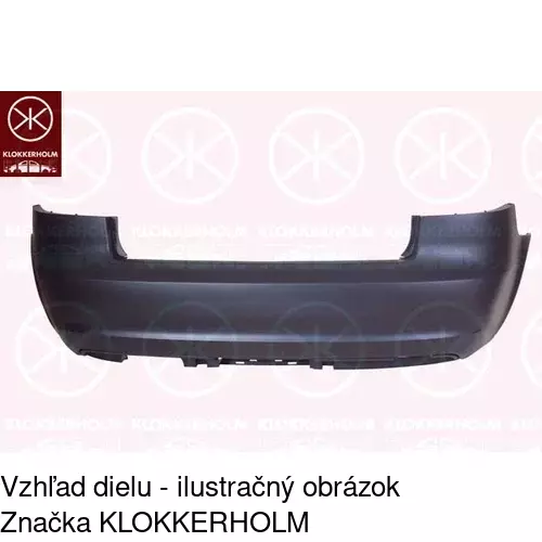 Zadný nárazník POLCAR 133296
