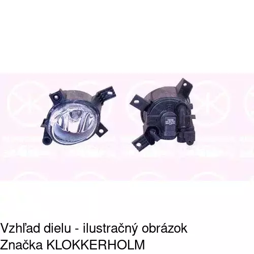 Hmlové svetlo - predné 133529-E /POLCAR/ - obr. 1