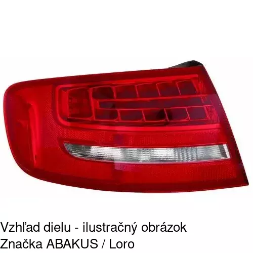 Zadné svetlo 1337883U /POLCAR/ - obr. 2